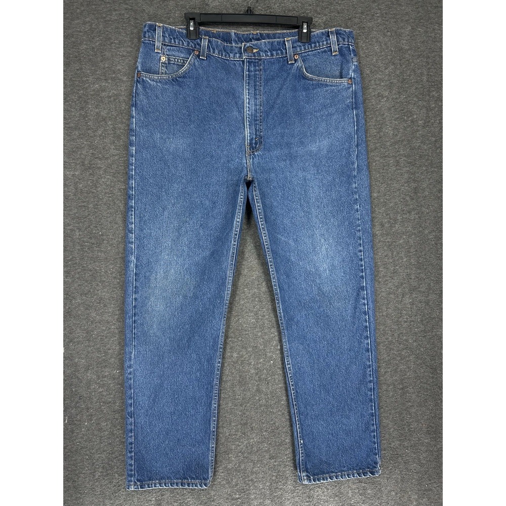 Vintage Levis 505 Mens 40x30 (tag 42x30) Relaxed Straight Orange Tab Made in USA
